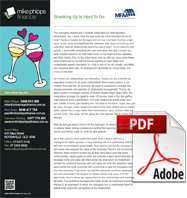 Breaking up is hard to do