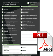 Purchase Checklist