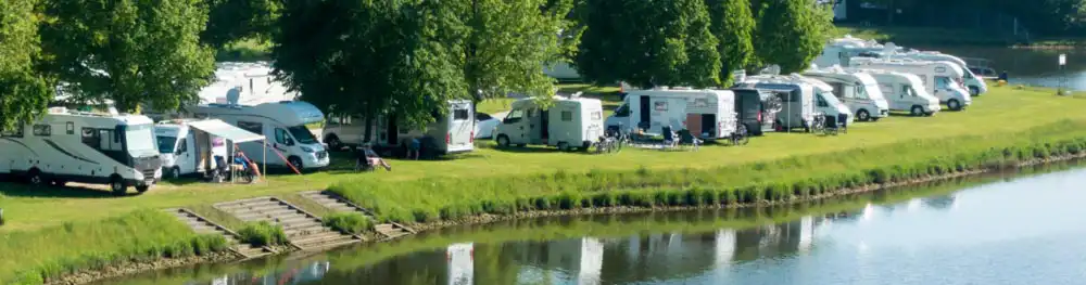 caravan park setting as part of the motel and caravan park finance process